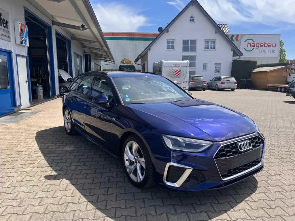 Audi A4 Avant 40 TDI 3mal S line Virtual AHK 3-Zone 03/2023-photo-1