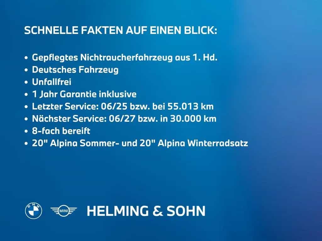 ALPINA D4 S Gran Coupe Head-Up Laser Glasdach HK HiFi u 12/2022-photo-2