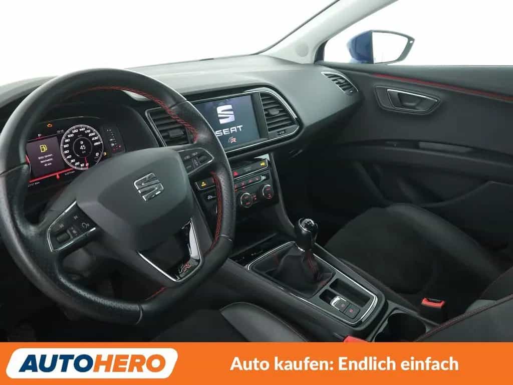 Seat Leon 1.5 TSI ACT FR*LED*NAVI*PDC*SHZ*TEMPO*KLIMA 08/2019-photo-10
