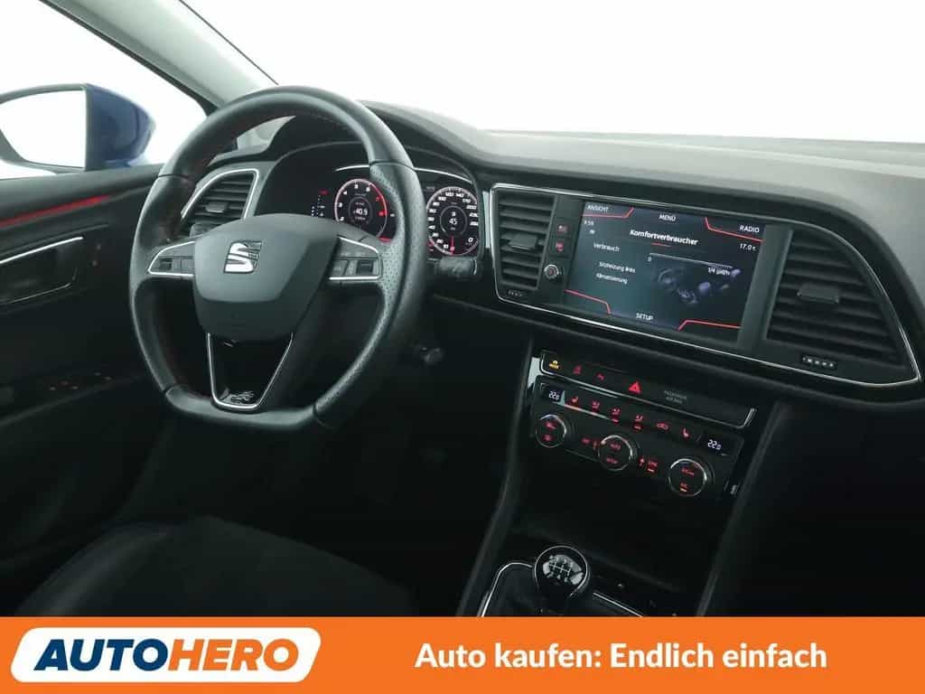 Seat Leon 1.5 TSI ACT FR*LED*NAVI*PDC*SHZ*TEMPO*KLIMA 08/2019-photo-12