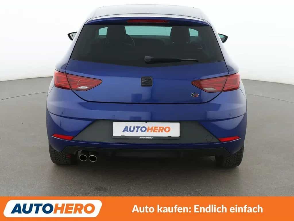 Seat Leon 1.5 TSI ACT FR*LED*NAVI*PDC*SHZ*TEMPO*KLIMA 08/2019-photo-4