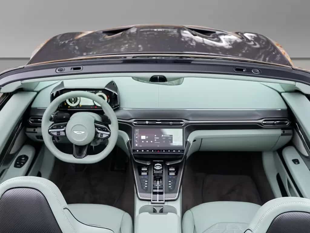 Aston Martin Vanquish Volante Epsilon Black / Sage Green null-photo-27