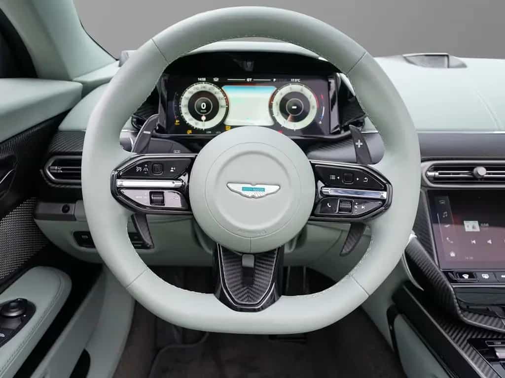 Aston Martin Vanquish Volante Epsilon Black / Sage Green null-photo-33