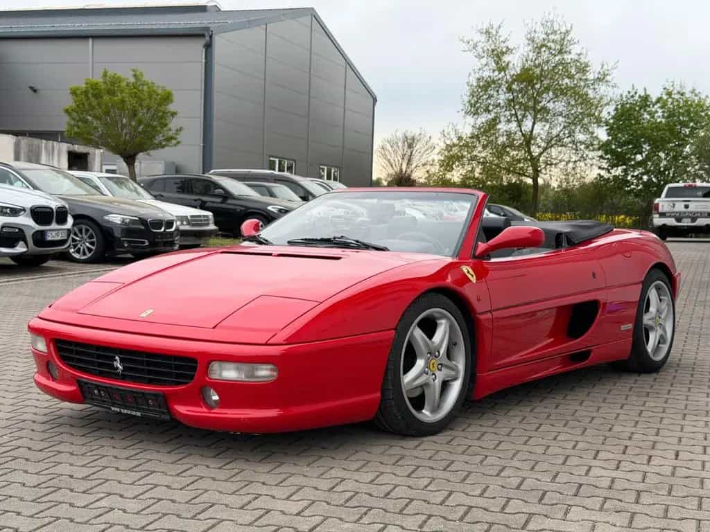 Ferrari F355 F1 Spider, BRD Fhzg. TOP Zustand 08/1999-photo-12