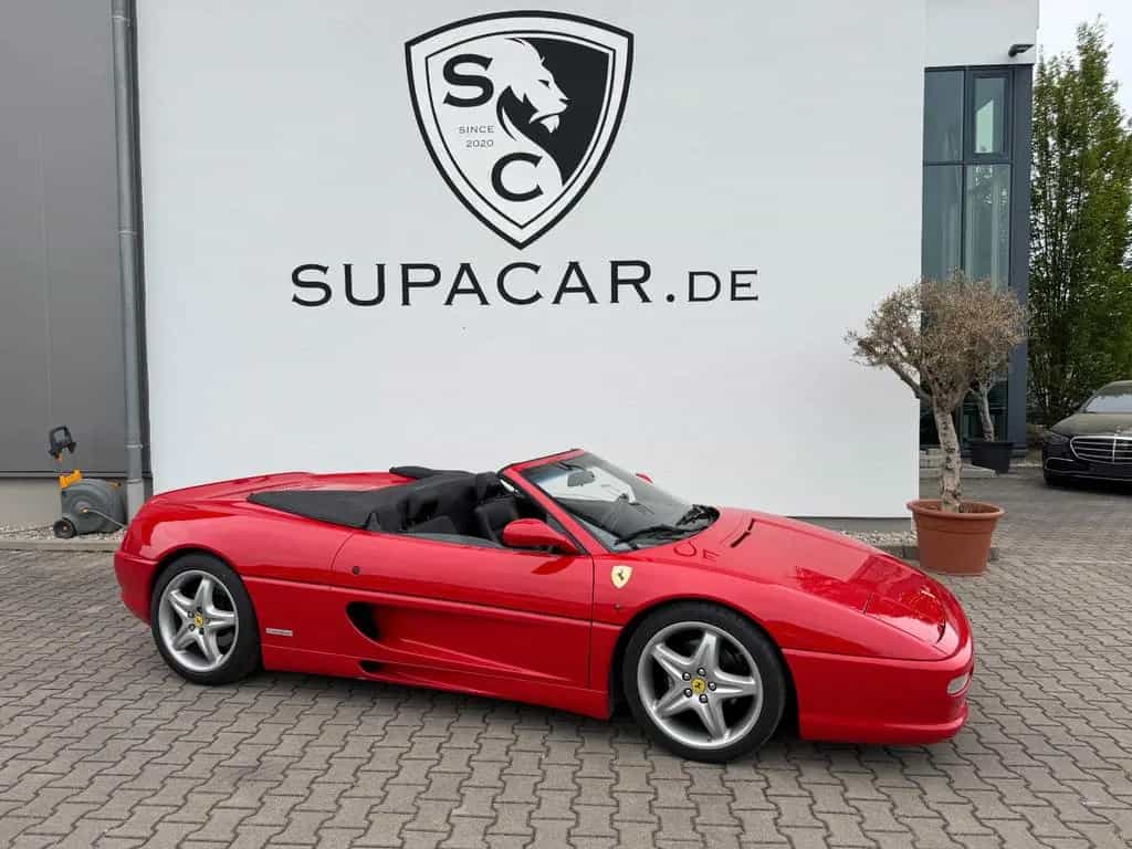 Ferrari F355 F1 Spider, BRD Fhzg. TOP Zustand 08/1999-photo-3