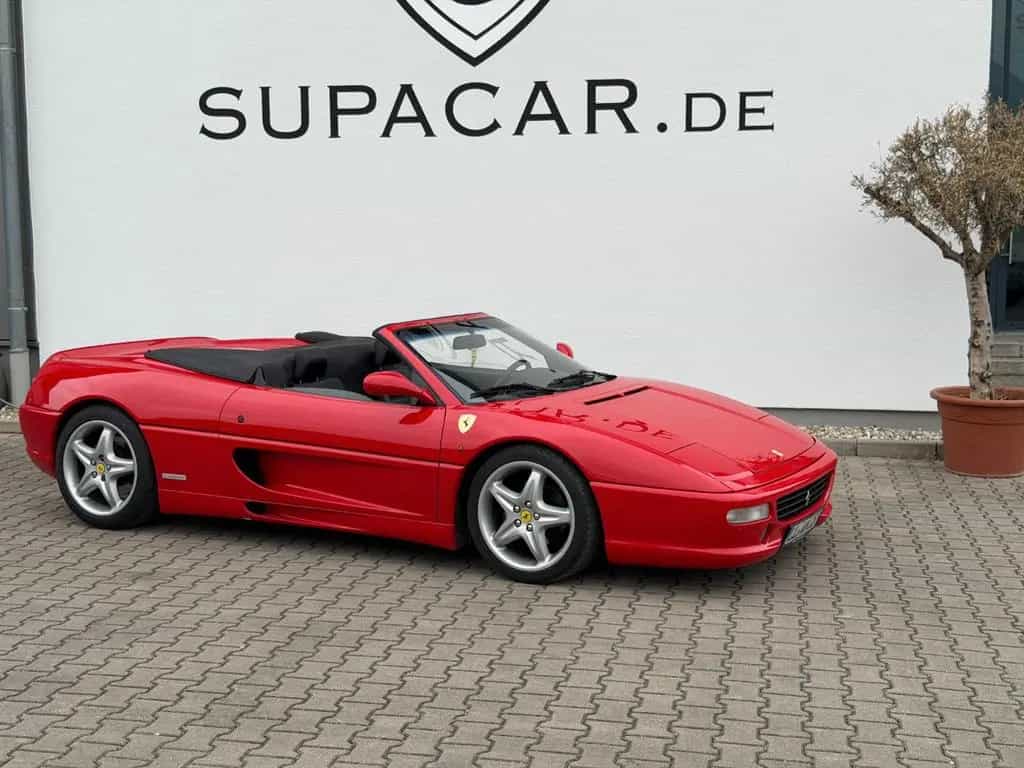 Ferrari F355 F1 Spider, BRD Fhzg. TOP Zustand 08/1999-photo-4