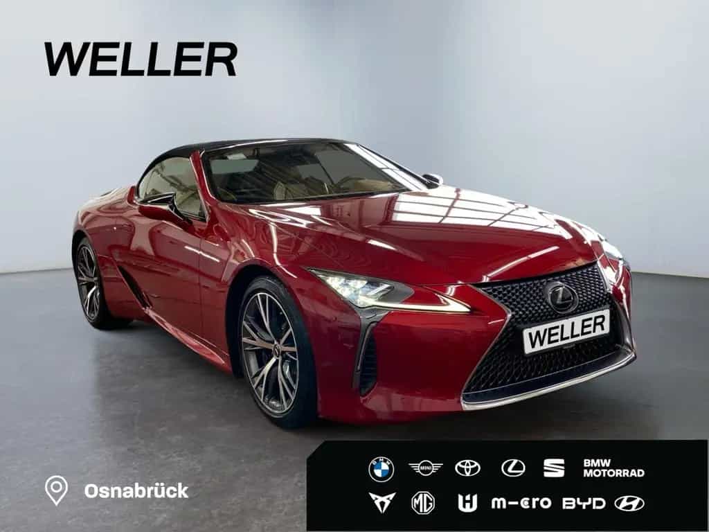Lexus LC 500 Cabriolet *LED*M Levinson*HUD*Leder*Memor 12/2020-photo-3