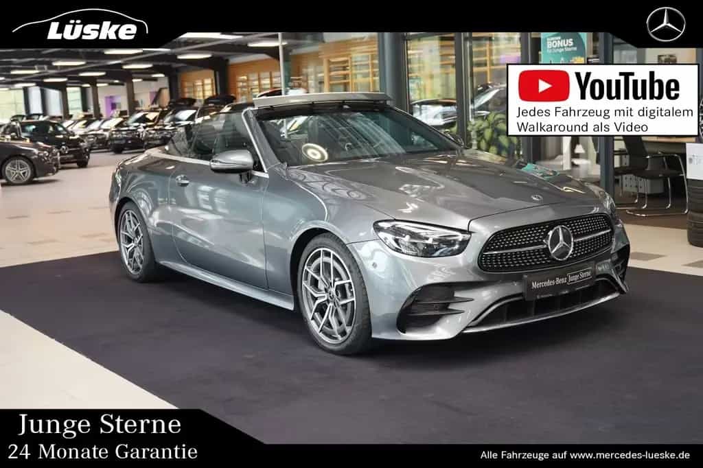 Mercedes-Benz E 220 d Cabrio AMG Line MAGIC VISION AHK AIRSCAR 03/2021-photo-0