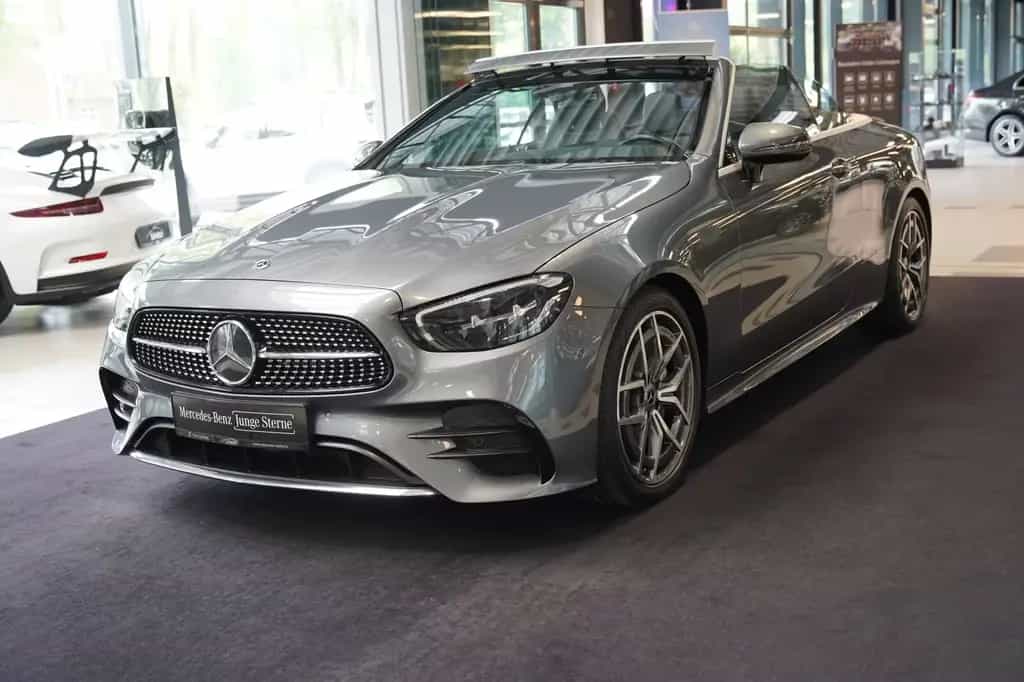 Mercedes-Benz E 220 d Cabrio AMG Line MAGIC VISION AHK AIRSCAR 03/2021-photo-8