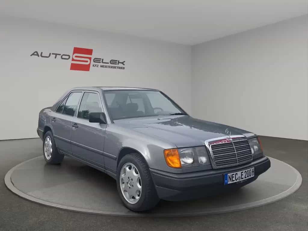 Mercedes-Benz E 200 Automatik H Zulassung Nur 9 Tsd KM 1 A Zustand 04/1988-photo-6