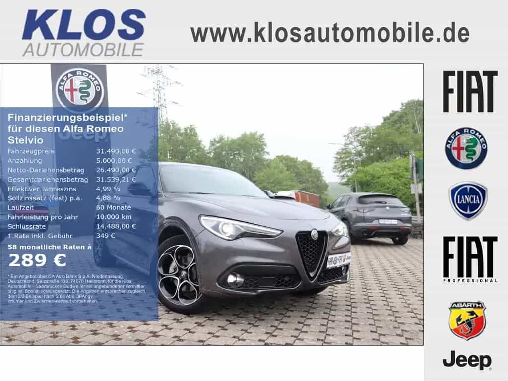 Alfa Romeo Stelvio VELOCE 2.2 DIESEL 210PS Q4 AT8 NAVI XENO 03/2022-photo-0
