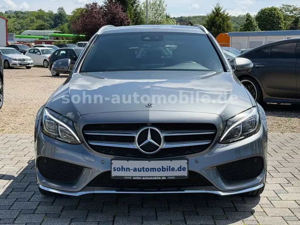 Mercedes-Benz C 180 CGI T AMG-Line 9G Aut./Leder/Navi/LED/360° 07/2017-photo-3
