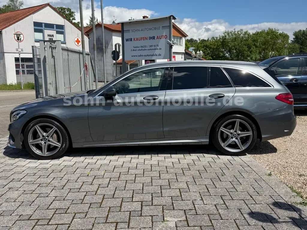 Mercedes-Benz C 180 CGI T AMG-Line 9G Aut./Leder/Navi/LED/360° 07/2017-photo-5