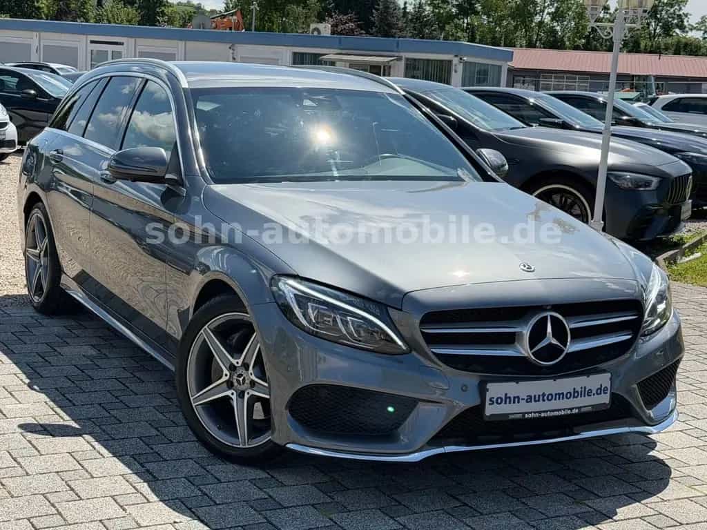Mercedes-Benz C 180 CGI T AMG-Line 9G Aut./Leder/Navi/LED/360° 07/2017-photo-9