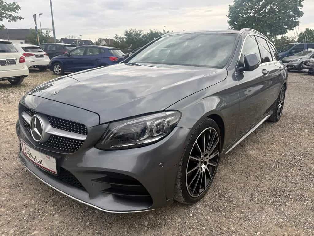 Mercedes-Benz C 300 T/AMG Line/LED/PANO/19"/AHK 12/2018-photo-2