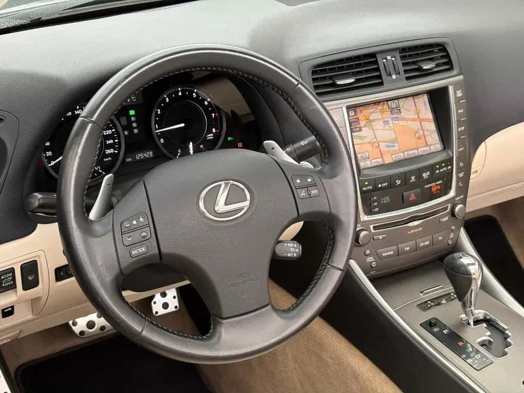 Lexus IS 250 C Cabriolet Basis Leder  Beige 06/2010-photo-12