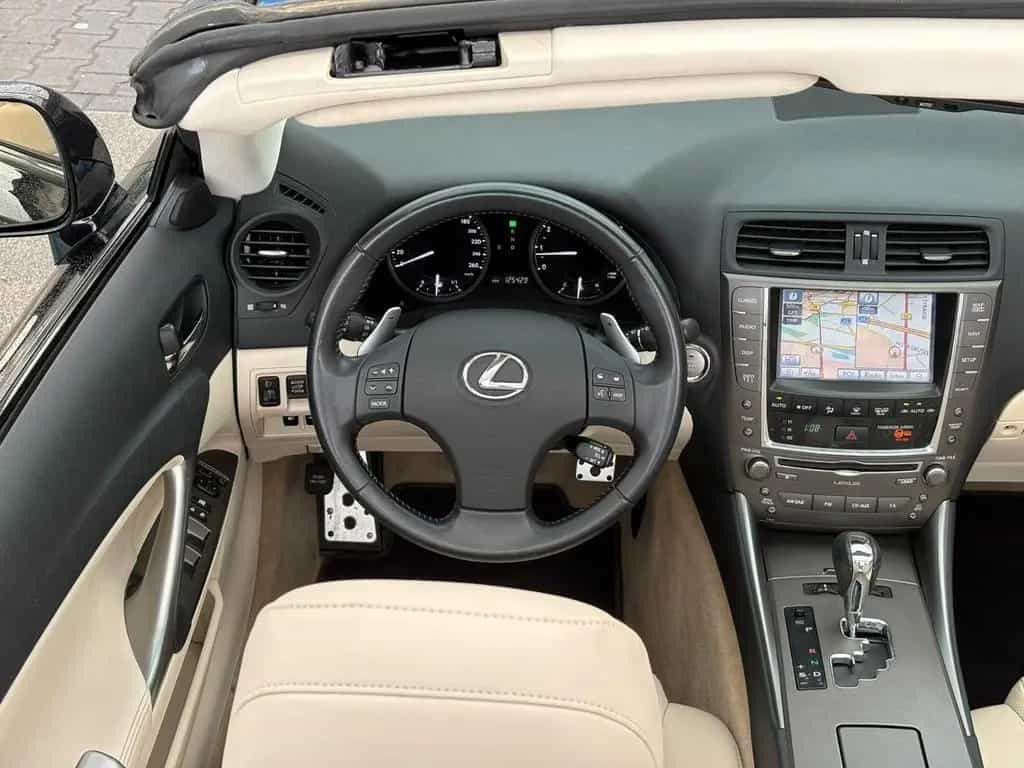 Lexus IS 250 C Cabriolet Basis Leder  Beige 06/2010-photo-16