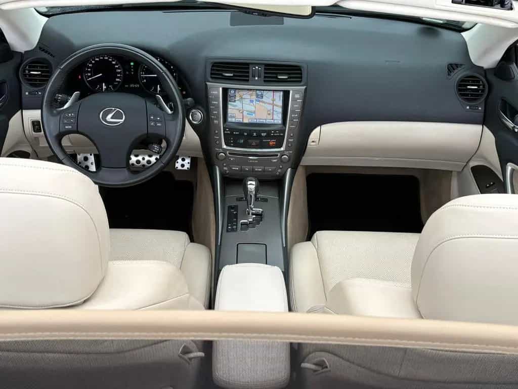 Lexus IS 250 C Cabriolet Basis Leder  Beige 06/2010-photo-24