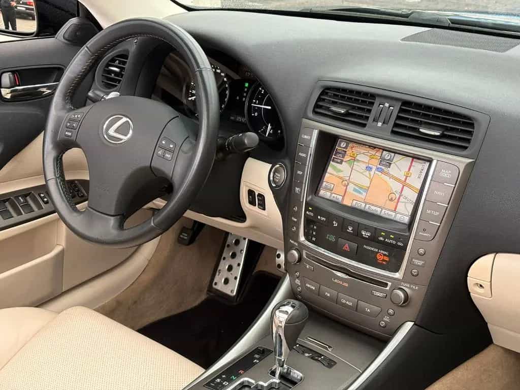 Lexus IS 250 C Cabriolet Basis Leder  Beige 06/2010-photo-34