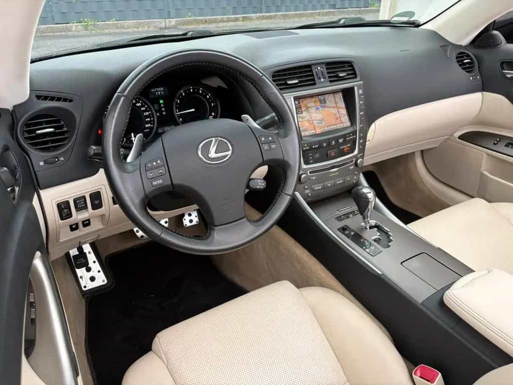 Lexus IS 250 C Cabriolet Basis Leder  Beige 06/2010-photo-8