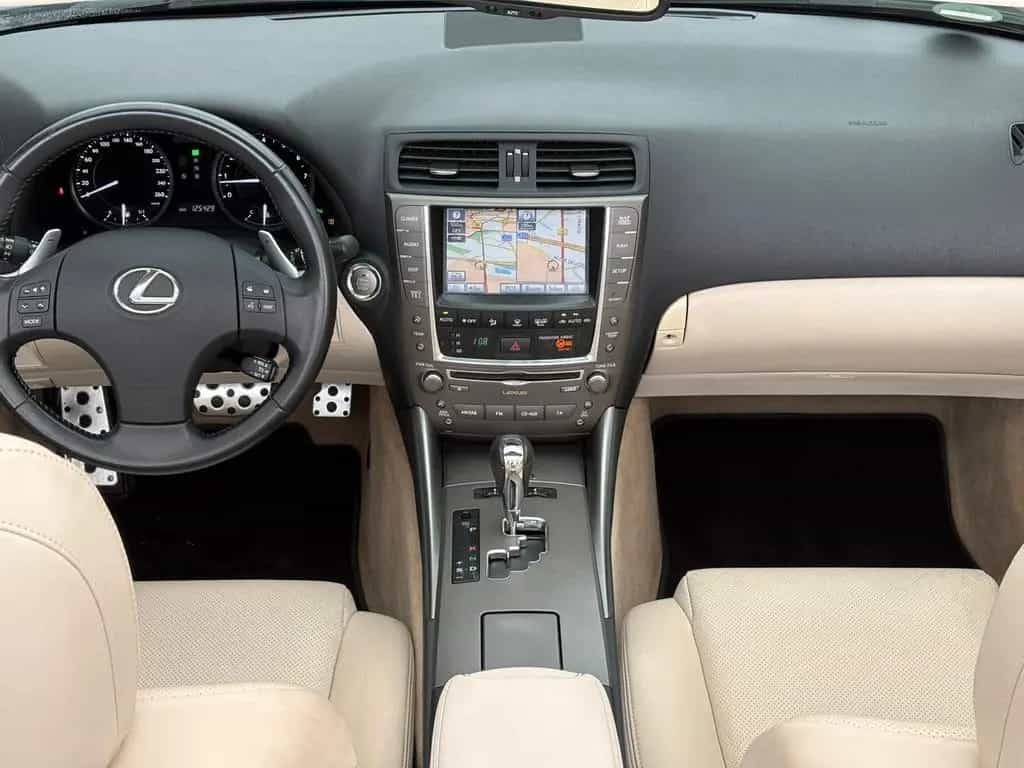 Lexus IS 250 C Cabriolet Basis Leder  Beige 06/2010-photo-9