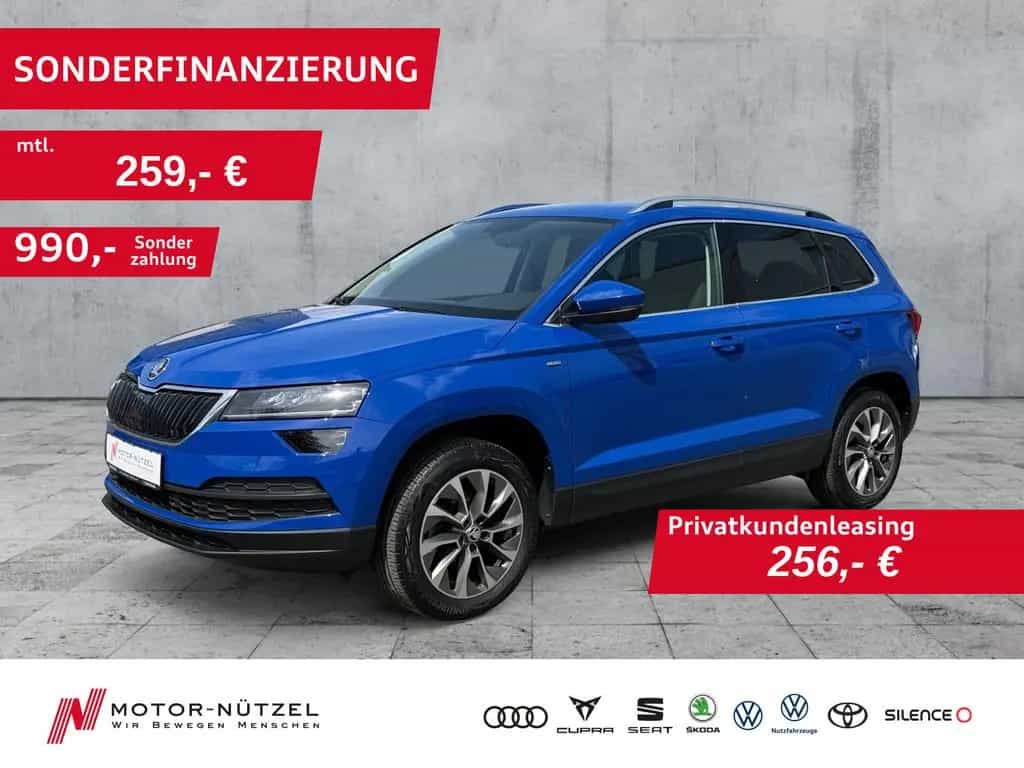 Skoda Karoq 1.0 TSI CLEVER 5JG+LED+APP+2xSHZ+GRA+DAB 08/2022-photo-0