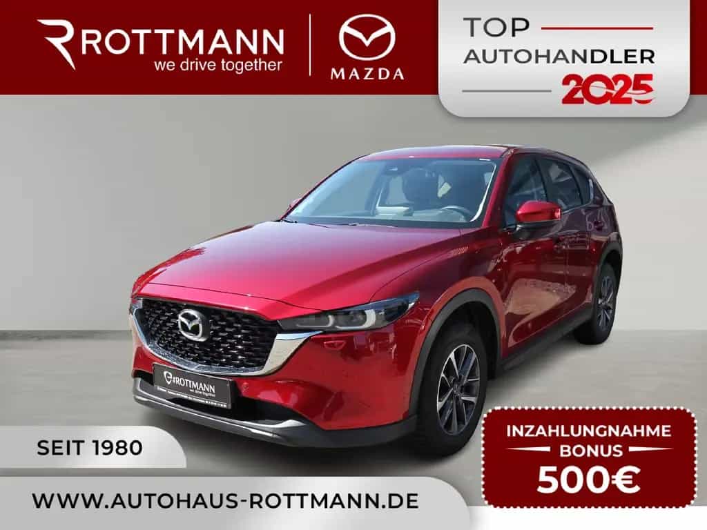 Mazda CX-5 AD'VANTAGE /360°M/KeyLess/Qi/Lenkr.heiz/WKR 01/2022-photo-0