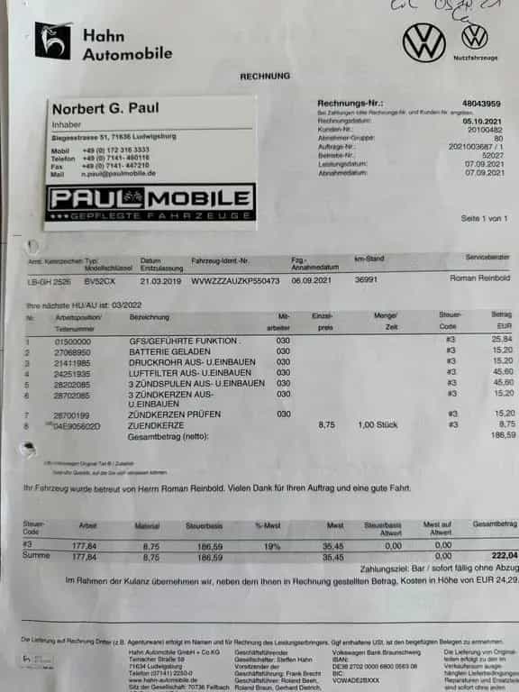 Volkswagen Golf Trendline Bluetooth Sitzheizung PDC v+h 03/2019-photo-25