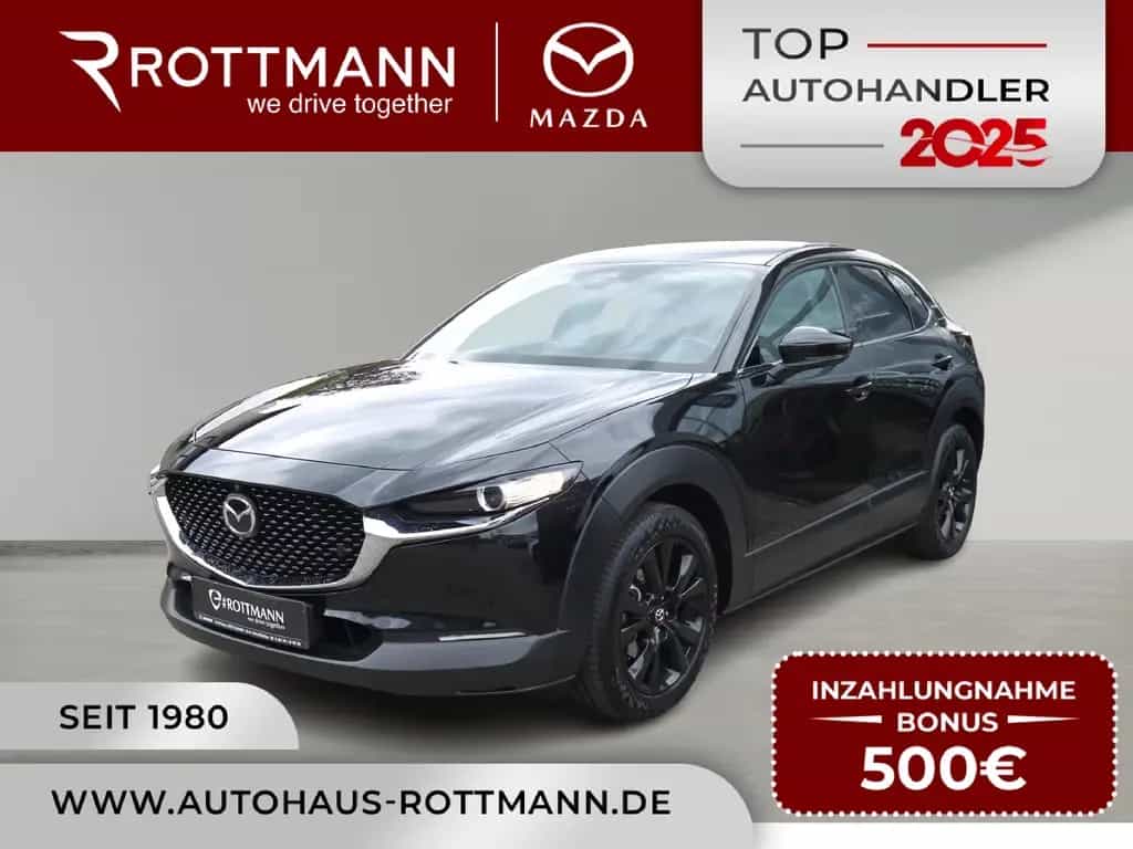 Mazda CX-30 Aut. HOMURA PREM-P/ACC/HeadUp/360°/KeyLess 05/2022-photo-0