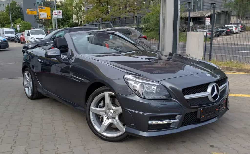 Mercedes-Benz SLK-Class 250 CDI Cabrio AMG Line*PANO*BiXen*AirScarf* 11/2014-photo-2