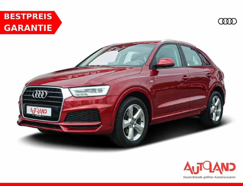Audi Q3 1.4 TFSI S-Line LED Navi Standheizung DAB 07/2018-photo-0
