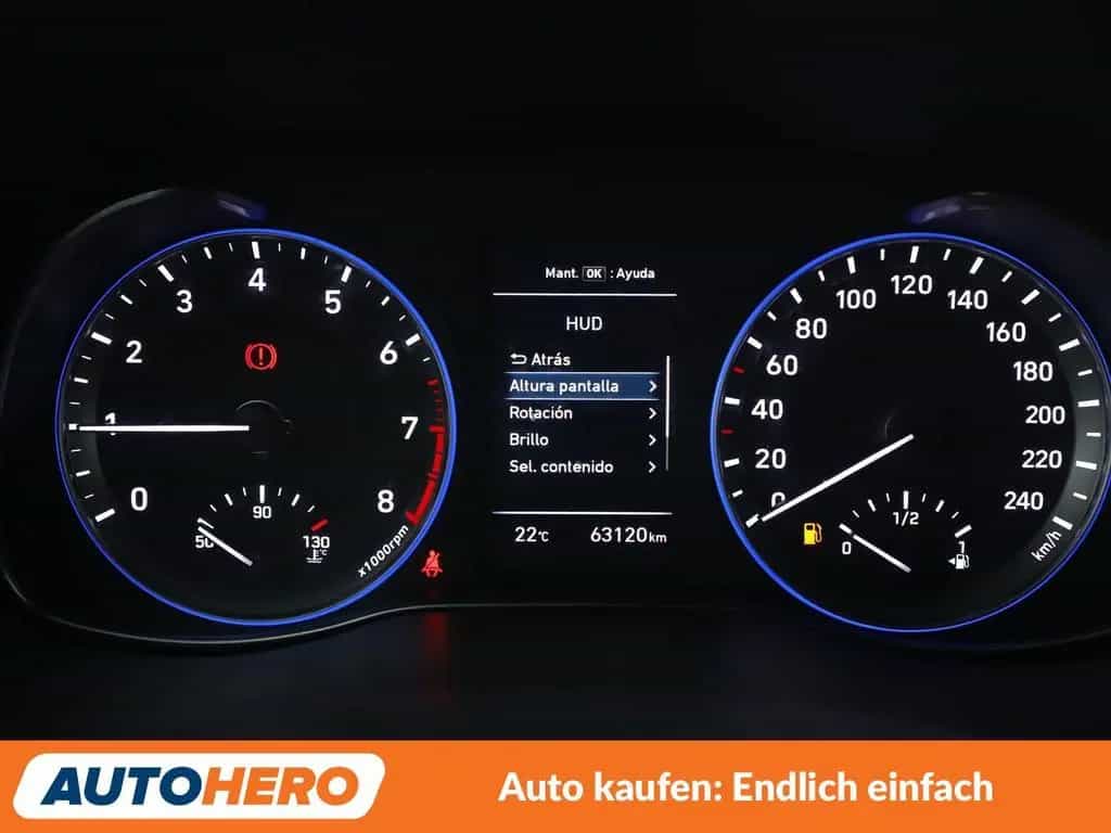 Hyundai Kona 1.0 TGDI Premium 2WD*NAVI*LED*TEMPO*CAM*PDC 10/2019-photo-11