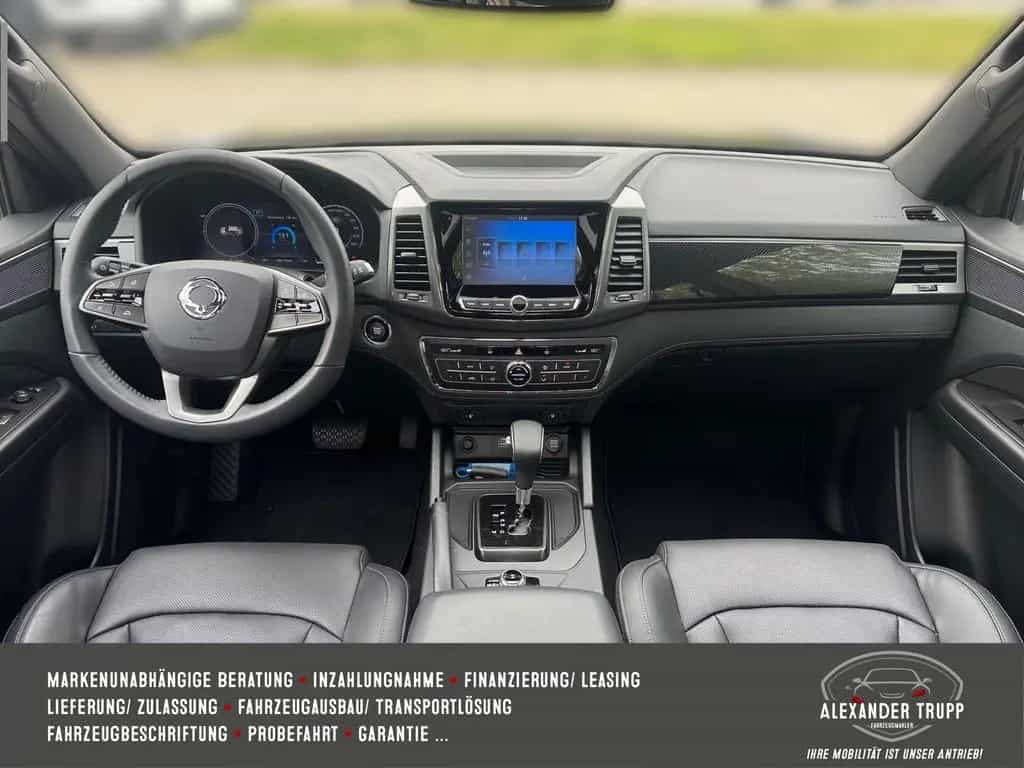 Ssangyong MUSSO Musso Grand 2.2 Black Line 4WD AHK Xeno... 03/2024-photo-13