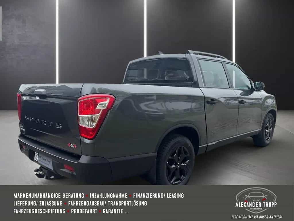 Ssangyong MUSSO Musso Grand 2.2 Black Line 4WD AHK Xeno... 03/2024-photo-2