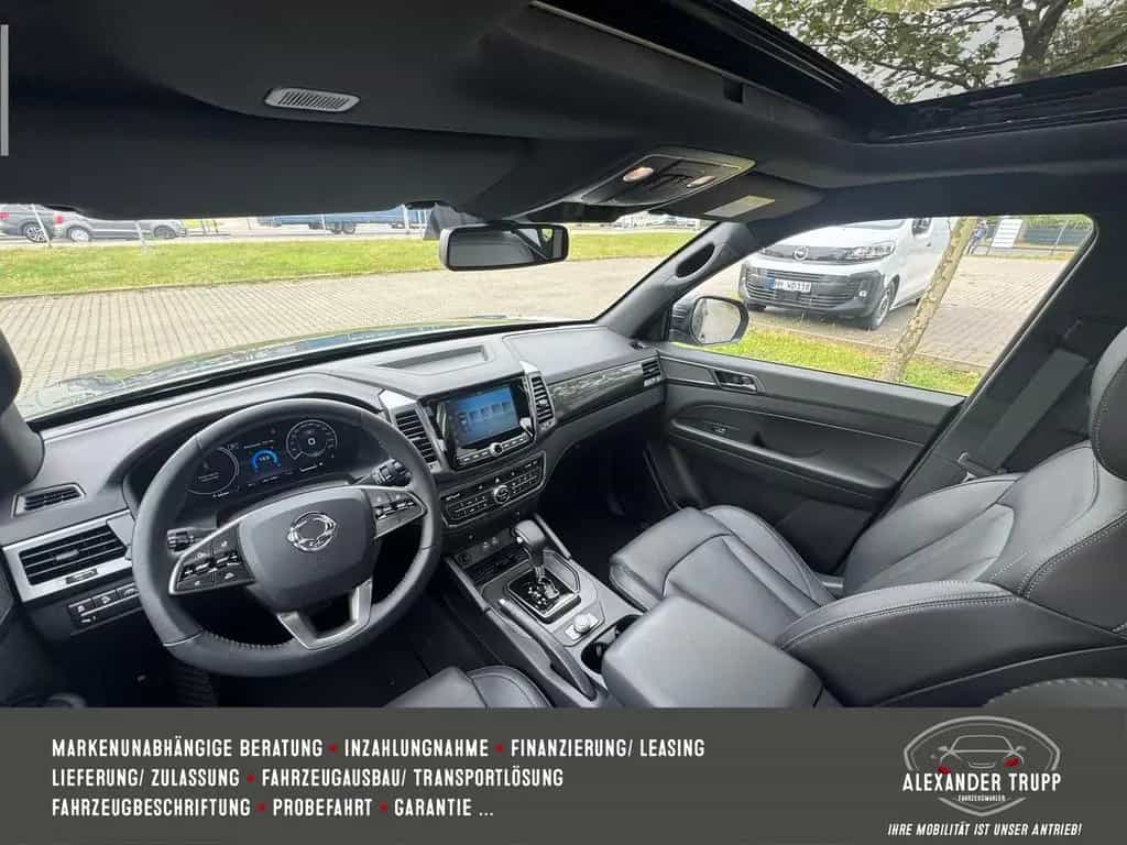 Ssangyong MUSSO Musso Grand 2.2 Black Line 4WD AHK Xeno... 03/2024-photo-26