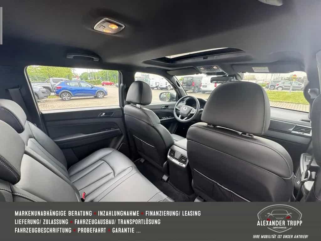 Ssangyong MUSSO Musso Grand 2.2 Black Line 4WD AHK Xeno... 03/2024-photo-27