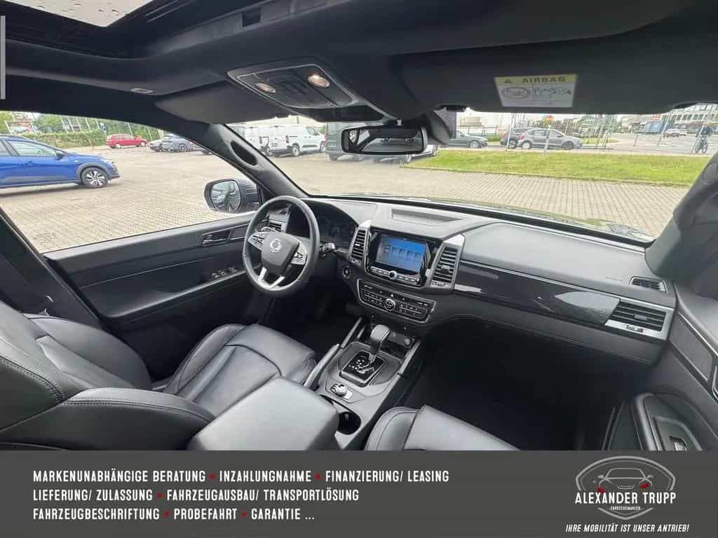 Ssangyong MUSSO Musso Grand 2.2 Black Line 4WD AHK Xeno... 03/2024-photo-28