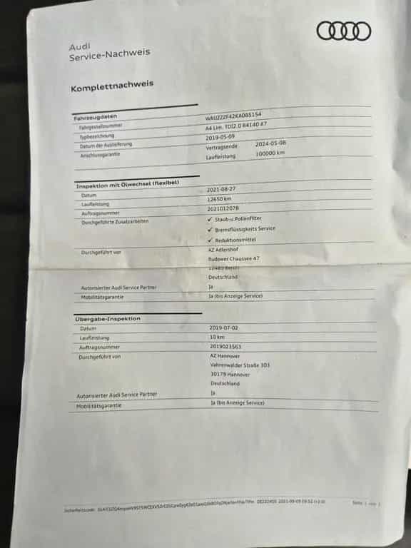 Audi A4 Lim. 40 TDI basis 05/2019-photo-15