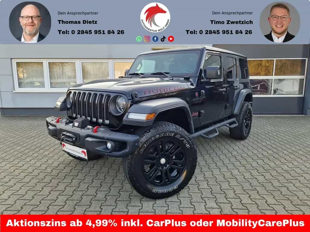 Jeep Wrangler Unlimited Rubicon *AHK*Kamera*LED 08/2019-photo-0