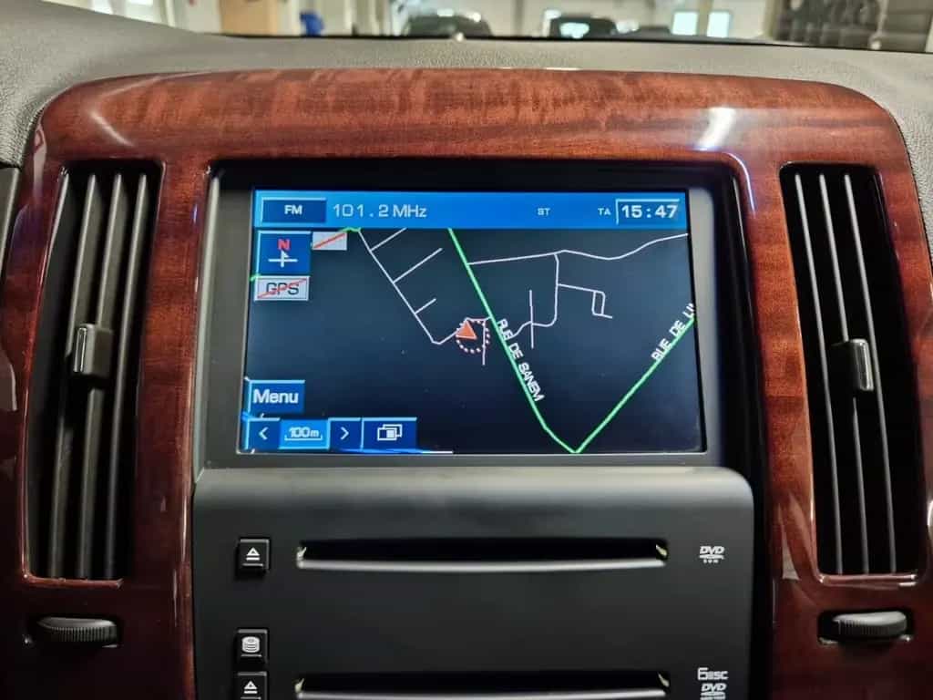 Cadillac STS 4.6 V8 HEAD UP BOSE CUIR NAVI EUROPA COC 12/2010-photo-9