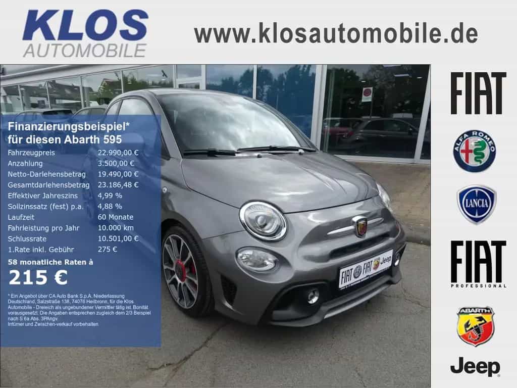 Abarth 595 TURISMO 1.4 T-JET 165PS LEDER BEATS CARPLAY 02/2022-photo-0