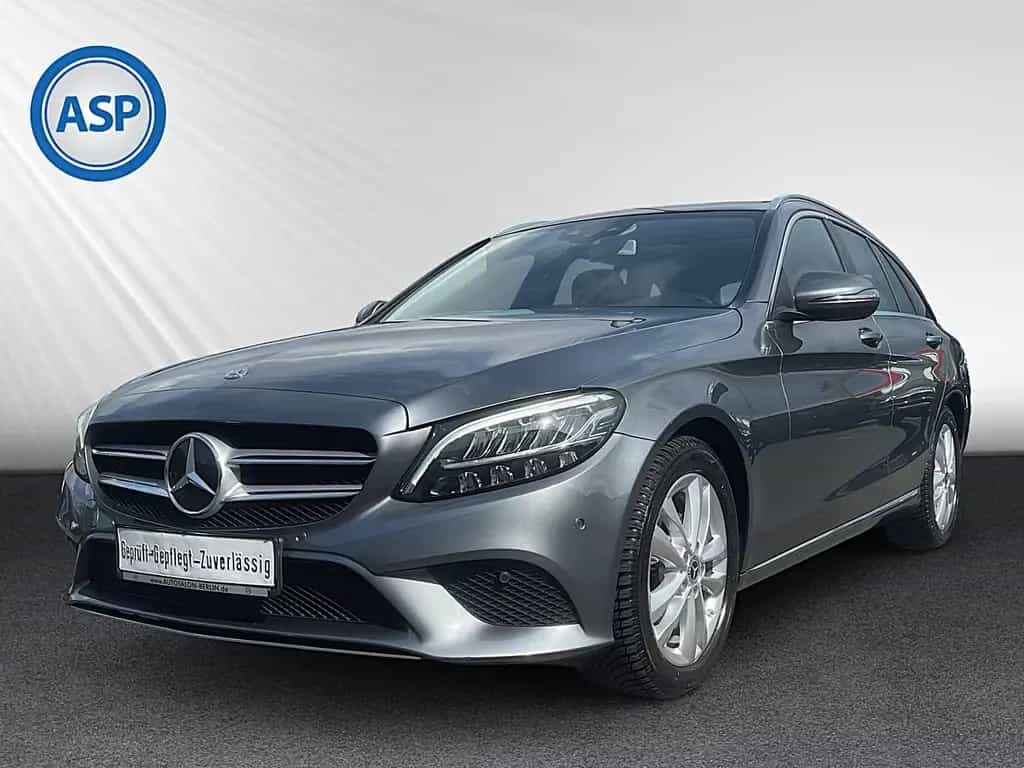 Mercedes-Benz C-Class T 9G-Tronic Avantgarde LED PANO NAVI RFK 02/2019-photo-0
