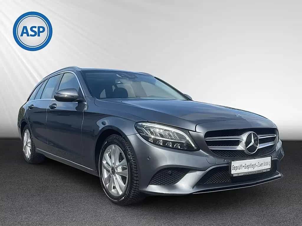 Mercedes-Benz C-Class T 9G-Tronic Avantgarde LED PANO NAVI RFK 02/2019-photo-2