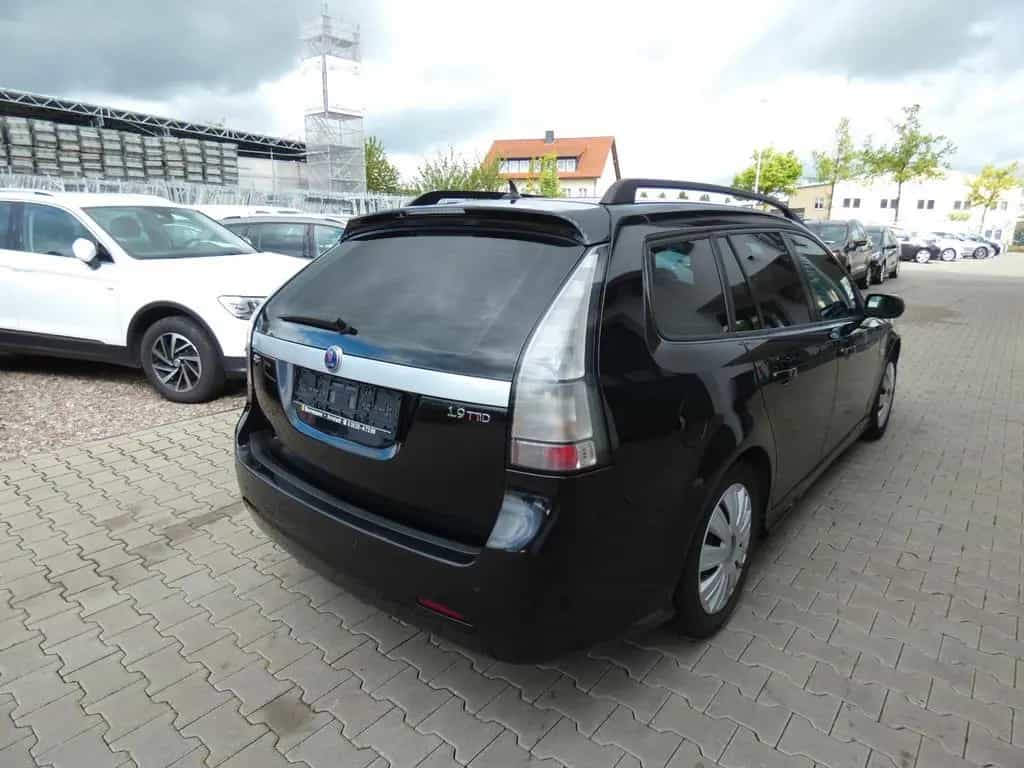 Saab 9-3 1.9TTiD Combi Automatik Navi Leder Schwarz M 01/2008-photo-2