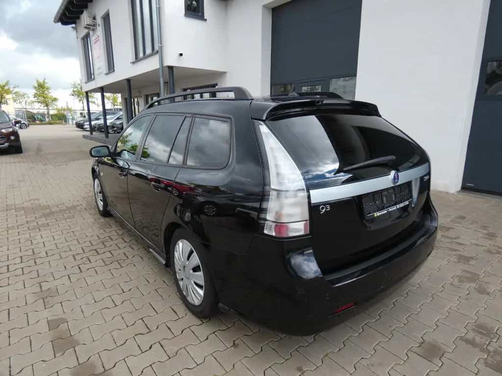 Saab 9-3 1.9TTiD Combi Automatik Navi Leder Schwarz M 01/2008-photo-3