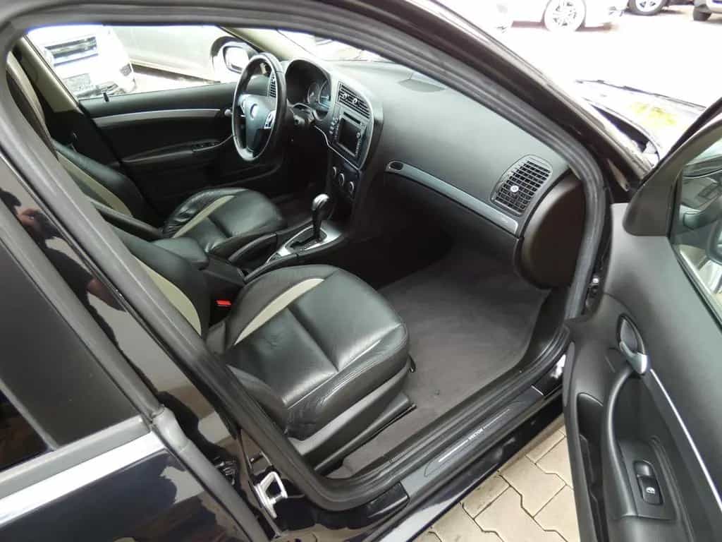 Saab 9-3 1.9TTiD Combi Automatik Navi Leder Schwarz M 01/2008-photo-6