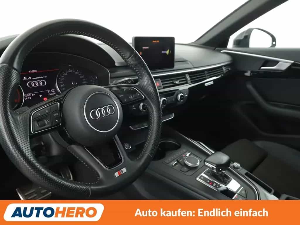 Audi A4 2.0 TFSI quattro Sport Aut.*S-LINE*NAVI*LED* 08/2018-photo-10