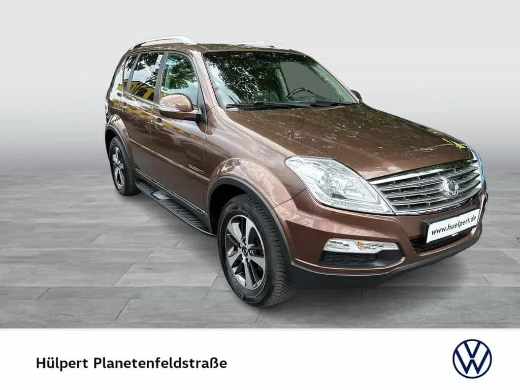 Ssangyong REXTON W 2.2 CRYSTAL 4X4 LEDER 7SITZE AHK ALU 03/2016-photo-3