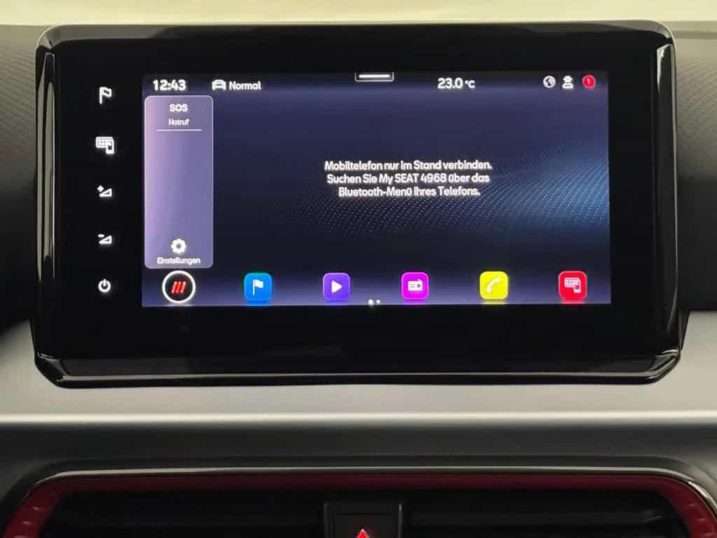 Seat Ibiza TSI FR virt. Cockpit Navi LED SFW Klima 02/2023-photo-20
