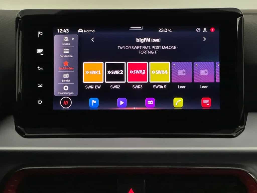 Seat Ibiza TSI FR virt. Cockpit Navi LED SFW Klima 02/2023-photo-23